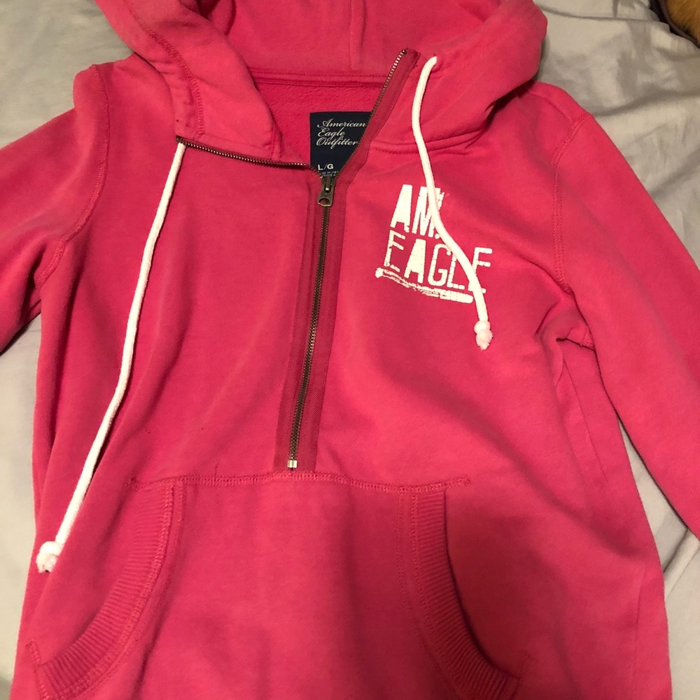 American Eagle 3/4 Zip hoodie